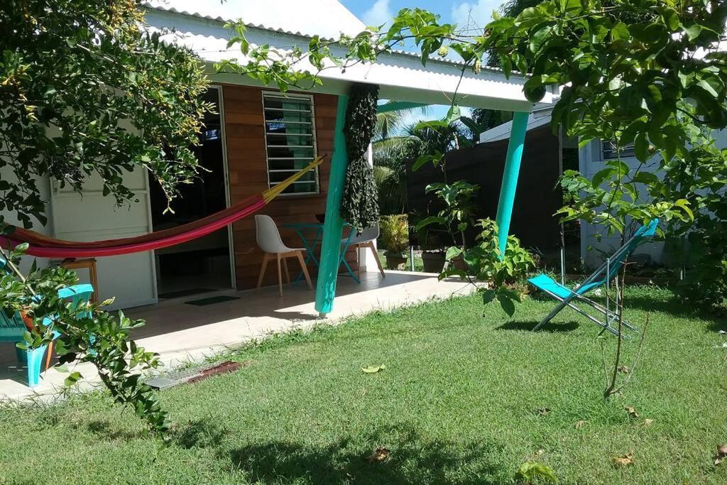 Gite Cajou Dans Jardin Tropical Ventile A Sainte-Anne Εξωτερικό φωτογραφία