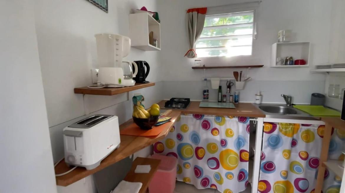 Gite Cajou Dans Jardin Tropical Ventile A Sainte-Anne Εξωτερικό φωτογραφία