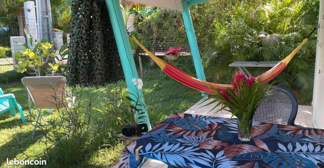 Gite Cajou Dans Jardin Tropical Ventile A Sainte-Anne Εξωτερικό φωτογραφία